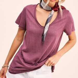 Ray of Sunshine Berry Drapey Top